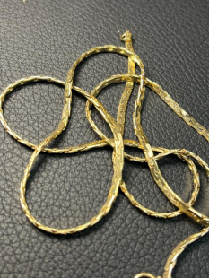 Златен Ланец житен клас синджир  златно ланче 14 к 585 gold zlato zlatni lanec lance 