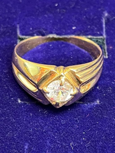 Златен пръстен 14 K 585 Gold zlatni prasten
