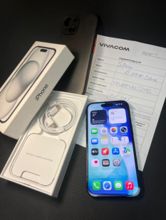  Apple iphone 15 BLACK нов гаранция айфон айфоун