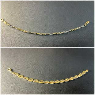 Златни гривни zlaten 14 K 585 gold griwna grivna