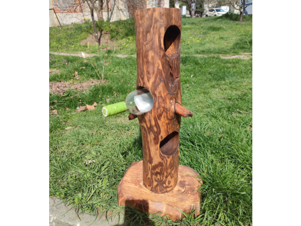 Дървено Изделие Поставка за Вино Изделие от Дърво 2