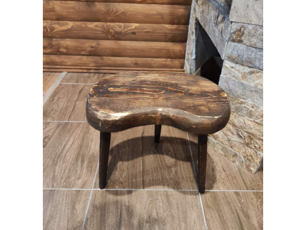 Трикрако Столче от Дърво Столове Ръчна Изработка Стол Исделия от Дърво 1