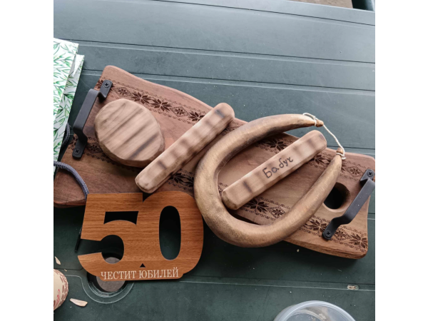 Кебапчета кюфте и суджук от дърво По договаряне Ръчна изработка Изделия от Дърво 1