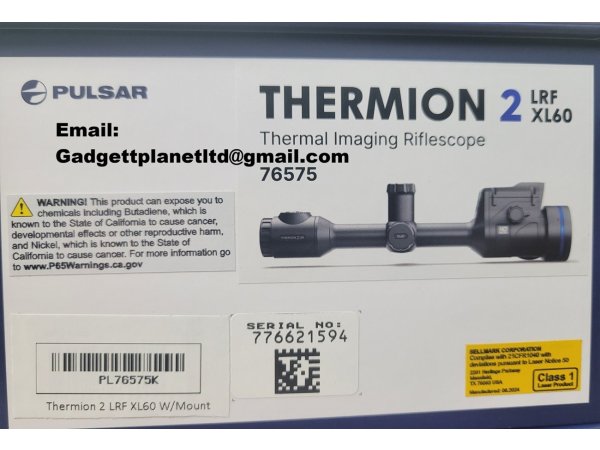 Pulsar THERMION 2 LRF XL60 THERMION 2 LRF XL50 THERMION 2 LRF XP50 PRO Thermion 2 LRF XP60 Thermion 2 LRF XG60 THERMION 2 LRF XG 3