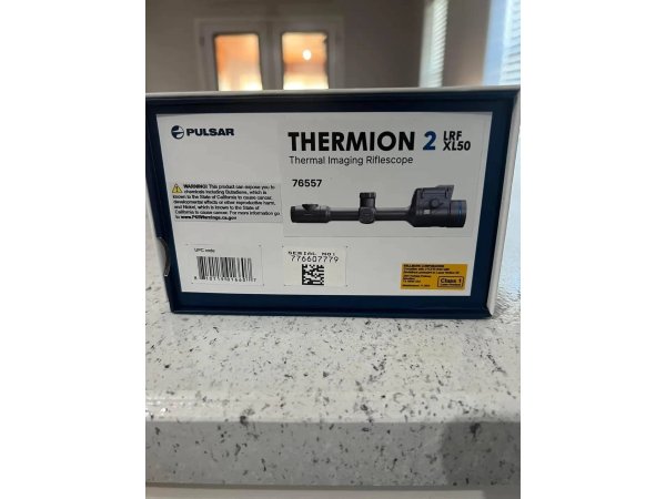 Pulsar THERMION 2 LRF XL60 THERMION 2 LRF XL50 THERMION 2 LRF XP50 PRO Thermion 2 LRF XP60 Thermion 2 LRF XG60 THERMION 2 LRF XG 9