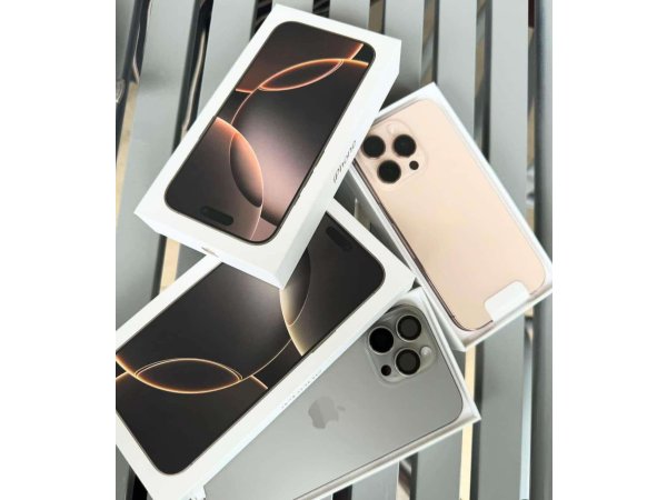 Apple iPhone 16 Pro 128GB 550 EUR iPhone 16 Pro Max 256GB 650 EUR iPhone 16 128GB 420 EUR iPhone 16 Plus 128GB 450 EUR 8