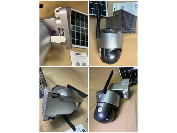 4G Соларна Двойна Камера LYLU 12 mpx 4G Сим карта безжична kamera sim 6